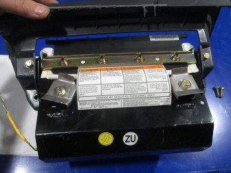 Подушка безопасности Шевроле Реззо пассажирская 96379964 в сборе с накладкой Дэу Такума , - БУ