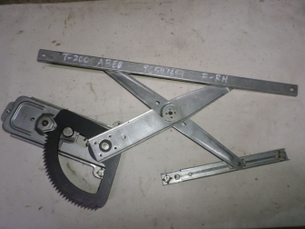 Стеклоподъемник двери передней правой 96541654 Шевроле Авео Т200-250-255 механический, - БУ