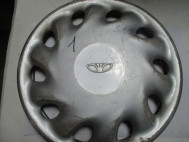 Колпак колесного диска Шевроле Ланос стального диска R14, 96306210 знак ДЭУ - БУ есть Потертости