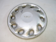 Колпак колесного диска 96306210 Шевроле Ланос стального диска R14 знак ДЭУ есть Потертости - N1 - БУ