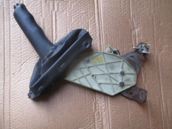 Рычаг ручного тормоза 1222915, 1106859, 98AG2780 Форд Фокус 1 c чехолом 98ABA044L48BD S32, - БУ