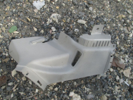 Облицовка стойки задней левой Угловая BM51F613C47ADW Форд Фокус 3, - БУ Бежевая S-45