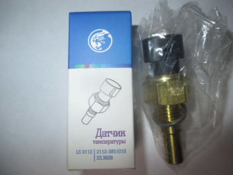 Датчик температуры ДВС ВАЗ 21083-2110 инжектор 21123851010 - Luzar