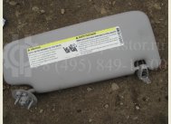 Козырек солнцезащитный Шевроле Авео Т300 левый 95473602, 95218864, - БУ