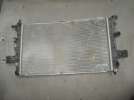 Радиатор охлаждения Опель Астра H с МКПП РОБОТ 1,6 литр 1300266, 13145211, 13170110 AQ2, - БУ