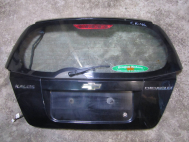 Крышка багажника Шевроле Авео Хэтчбек Т200 и 255 96540837 - в сборе - Черная СК-46 - БУ