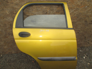 Дверь задняя правая Дэу Матиз 96562538 с молдингом -Золотистая - в сборе DM36 - БУ