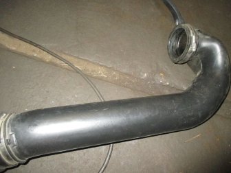 Патрубок воздушного фильтра Опель Антара, Шевроле Каптива 3,2 литра 96628939, 4807918, - БУ