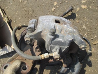 Шланг тормозной Ниссан Ноут, Тиида передний правый N17X 46210-1HK0A, - БУ