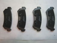 Колодки задние Шевроле 96800089 13196405 96405131 BD1807 Лачетти Реззо Такума Нубира - Lynxauto