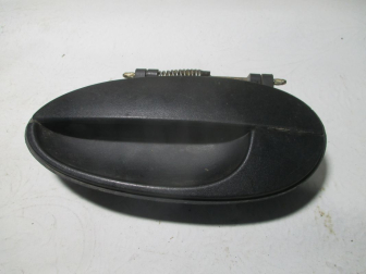 Ручка двери задней левой наружняя 96314566 RL 96507791 Дэу Матиз - Черная, - БУ