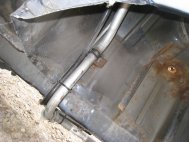 Горловина заливная топливного бака Форд Фокус 1 Седан 13350876, 1127232, 1S419032AE, - БУ S-61