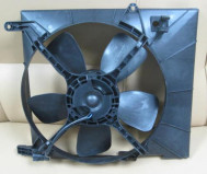 Вентилятор радиатора Шевроле Авео Т200-255 большой 96536666, 96536522, 96536638, 96536521, - Nissens