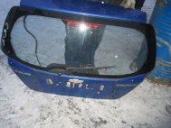 Крышка багажника Шевроле Авео Хэтчбек Т200 и 255, 96540837 - БУ в СБОРЕ Синяя СK115