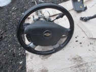 Рулевое колесо Шевроле Авео Т255 руль 96875279 руль под АЭРбег без подушки - БУ