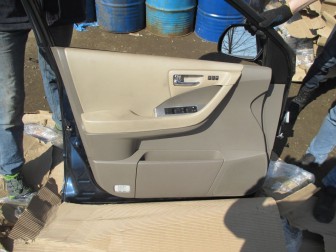 Облицовка двери Ниссан Мурано Z50 передней левой 80901CC21B, 80901CC23B с 2004 по 2008 года, - БУ