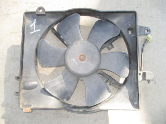Вентилятор охлаждения 96322939 96611266 Дэу Матиз Шевроле Спарк с диффузором - БУ