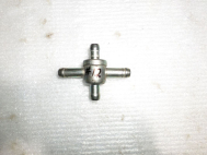 Тройник муфта соеденительный 4 выхода по 10 мм - номер 12 - БУ