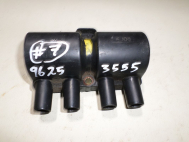 Катушка зажигания 96253555 - 3 контакта фишка овальная - номер 7 - СЛОМАНО 1 крепление - БУ