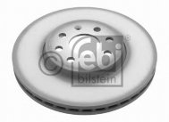 Диск тормозной передний 93181113 Опель Астра H под 4 болта 25x280 мм, - Febi