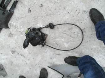 Ручка переключения АКПП Шевроле Реззо 96499667 селектор без троса Дэу Такума, - БУ для Праворукого