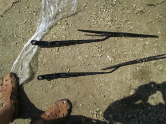 Поводок стеклоочистителя левый Шевроле Авео Т250, 96648553, 96476736, - БУ для Праворуких авто