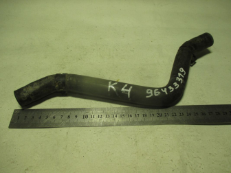 Шланг радиатора печки обратный 96554384, 96554386 96433319 Лачетти возвратный от печки 1,8л, - БУ