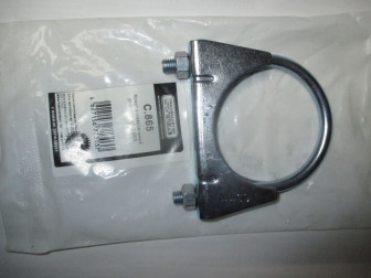 Хомут глушителя D65 универсальный O65 М8 C.865 металл - Transmaster Univers