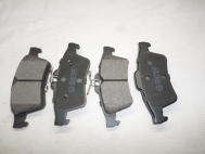 Колодки задние 1233679 Форд Фокус 2-3 Вольво S40 MC C-max Mazda 3-5 дисковые 1324300 05P1236 - LPR