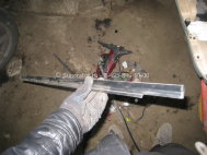 Молдинг стекла двери передней правой наружний 96801669 Лачетти, - БУ