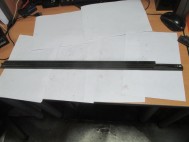 Молдинг стекла двери задней правой бархотный 96583075 Шевроле Авео Хэтчбек Седан Т200, - БУ