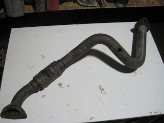 Приемная труба Шевроле Авео Т300 Опель Астра J 1,0-1,2 литра 96852469 с МКПП мотор A12XER, - БУ