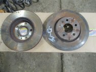 Диск тормозной передний 13502045 Шевроле Авео Т300 Круз Опель Астра J R15 вент 276 мм - БУ