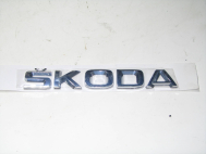 Эмблема крышки багажника 5JA8536872ZZ шильдик Skoda Rapid, Octavia, Fabia, Kodiaq - NSP
