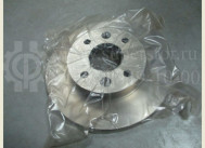 Диск тормозной передний 7701204282, 7700704705 Логан, Сандеро - Не вентилируемый 238 мм, - Delphi