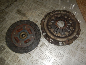 Сцепление Шевроле Лачетти двигатель 1.8 литра 16V - Комплект 93745875, - БУ