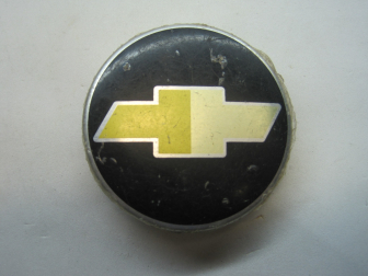 Колпак диска литого 96452311 - SUPERB LIGHT ALLOY WHEELS эмблема Крест - 1 штука, - БУ