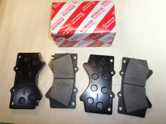 Колодки передние 0446560280 Тойота Ленд Круизер 200 4.0-4,7 литра Тундра Лексус LX 570, - Toyota