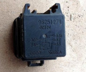 Реле 96251271, 96312958 вентилятора охлаждения двигателя Шевроле Лачетти Реззо Эпика, - БУ