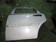 Дверь задняя левая Лачетти Универсал 96547913 96547915 - БУ голая Серебро К578 - есть вмятины