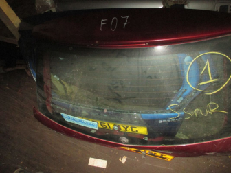 Крышка багажника Форд Фокус 1 для кузова Хэтчбек 1216269, - БУ Вишня F0-7