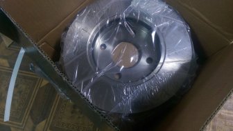 Диск тормозной передний 1148202 Форд Фокус 1 Фиеста Фьюжен Мазда 2 D258 мм - Miles