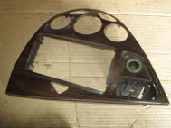 Накладка блока управления печкой 98ABA046A04C Форд Фокус 1 USA под дерево S32, - БУ