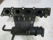 Коллектор вПускной 96417671 Шевроле Авео Т200-250 дв В12S1 72лс 1,2л - БУ -ДЕФЕКТ перегородки - К-19