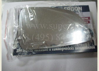 Зеркальный элемент Опель Астра H зеркала правого 1428371 с обогревом сферическое, - Ergon