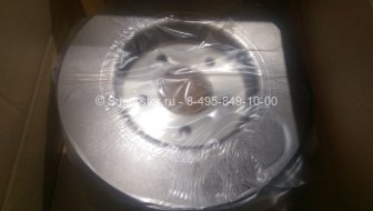 Диск тормозной задний 1223566, 1223568, 1252963, 1253962 Форд Фокус 2, Дм -280 мм, - Miles