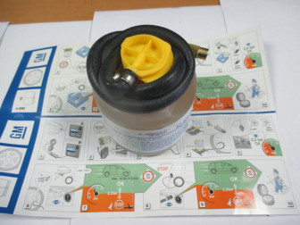 Герметик шин 96682372 13287407 13448613 для устранения прокола и накачки шин. - GM