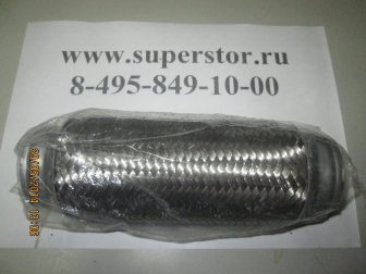 Гофра глушителя 50x200 приемной трубы универсальная Шевроле Лачетти, Орландо, Ланос, - Edex