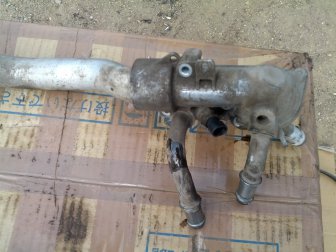 Термостат - Корпус 12597172 термостата алюминиевый Каптива 2,4 литра C-140, - БУ