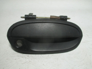 Ручка двери передней правой внешняя 96601473 Шевроле Спарк M200 - Черная - под ключ, - БУ